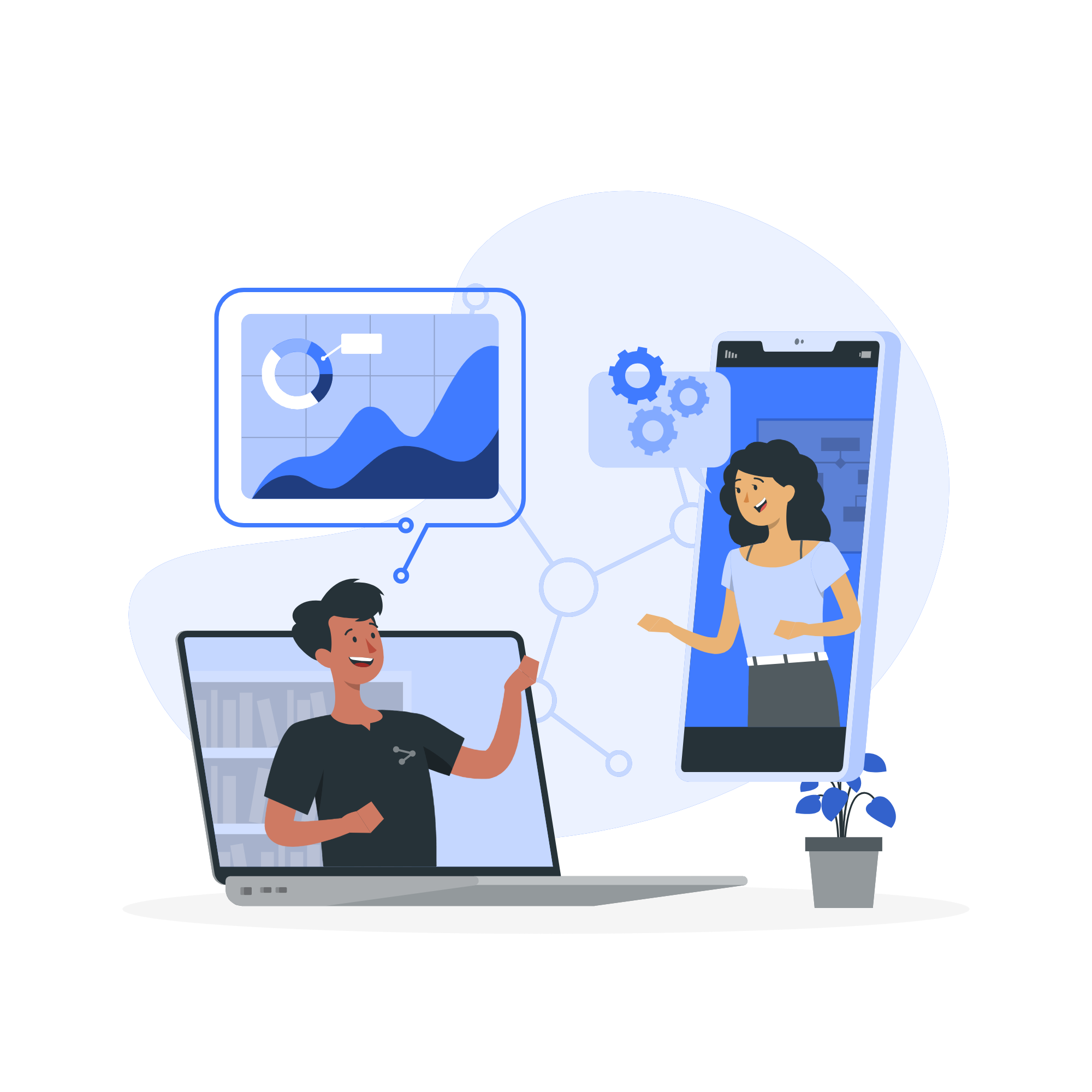 Contact us illustration