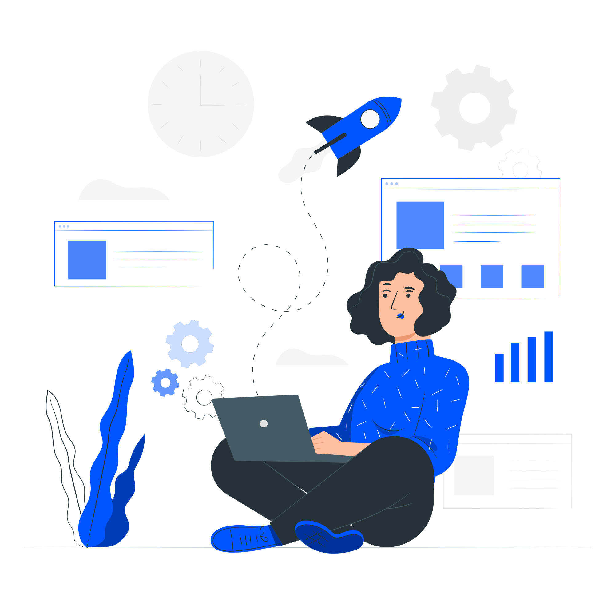 Digital services illustration